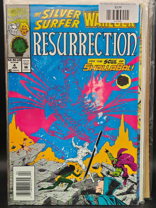 #4n Silver Surfer Warlock Resurrection (1993)
