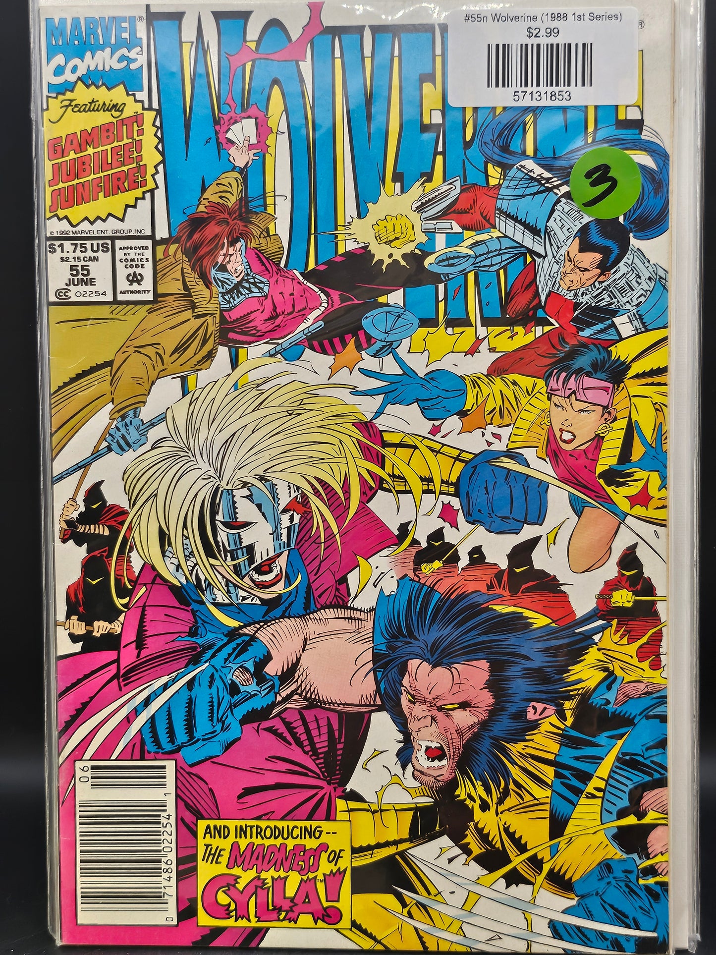 #55n Wolverine (1988 1st Series)