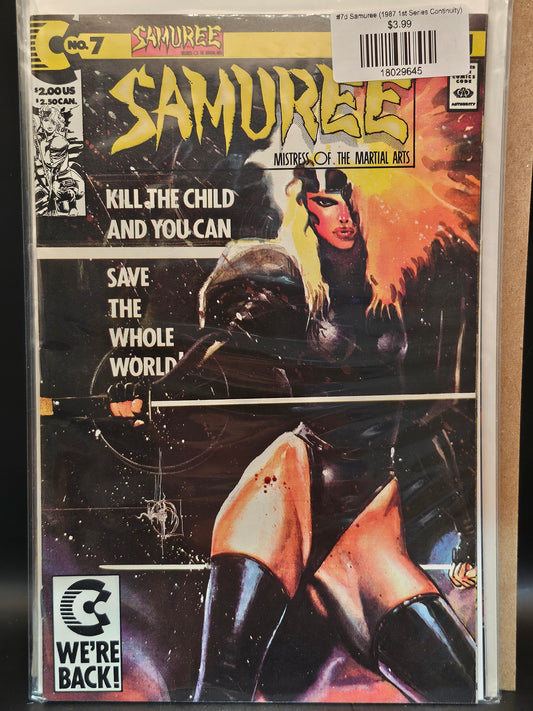 #7d Samuree (1987 1st Series Continuity)
