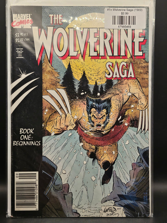 #1n Wolverine Saga (1989)
