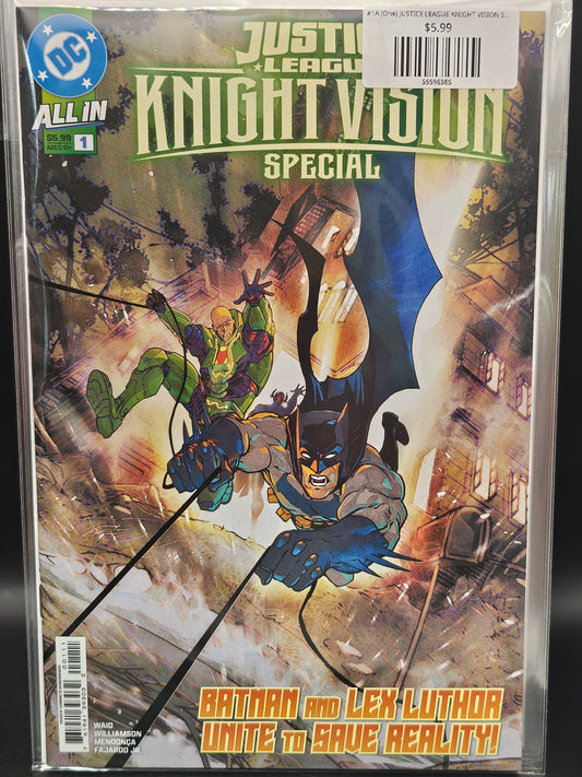 #1A (One) JUSTICE LEAGUE KNIGHT VISION SPECIAL (ONE SHOT CARMINE DI GIANDOMENICO)