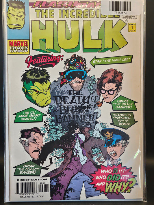 #-1A Incredible Hulk (1962 Marvel 1st Series)