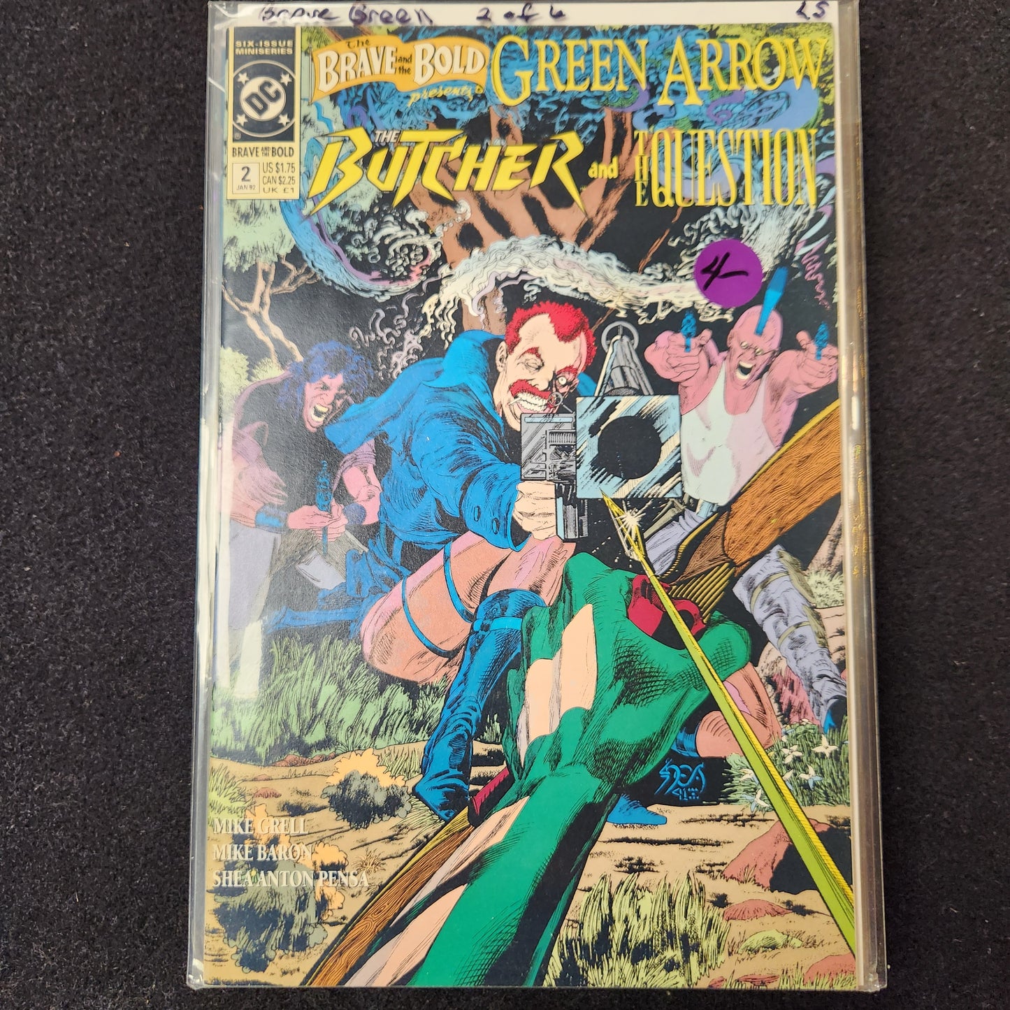 The Brave and the Bold – DC Comics – (1991–1992) – Volume 2 – Limited Series - #2 of 6