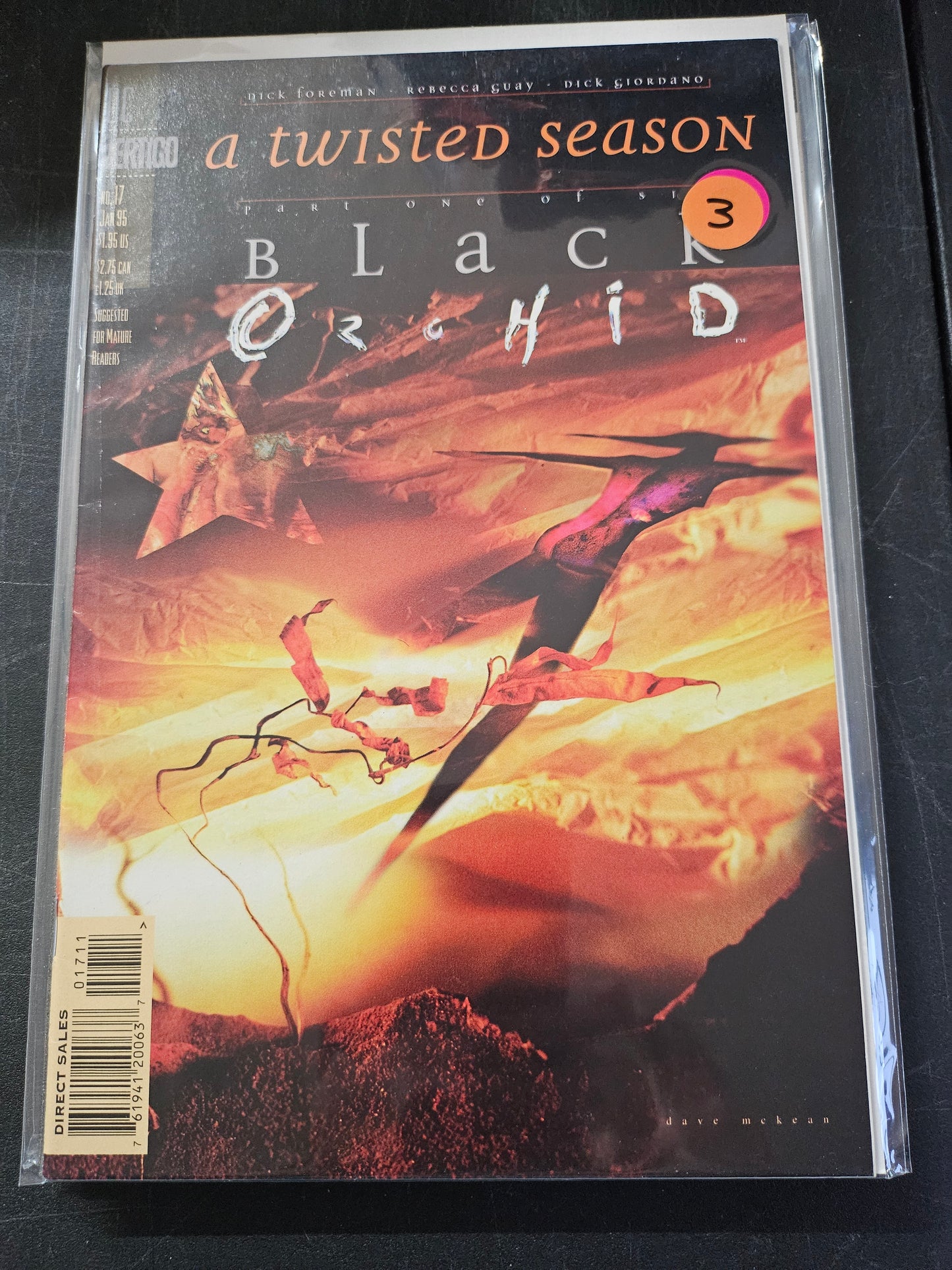 Black Orchid – DC Comics / Vertigo – (1993–1995) – Volume 2 – #17