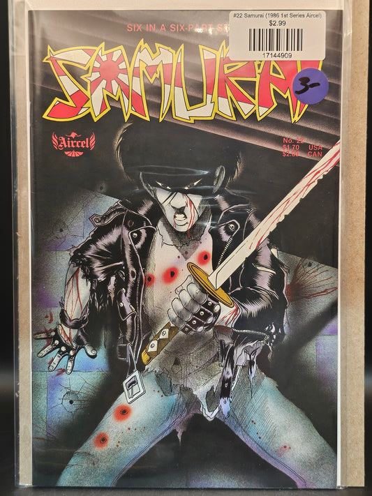 #22 Samurai (1986 1st Series Aircel)