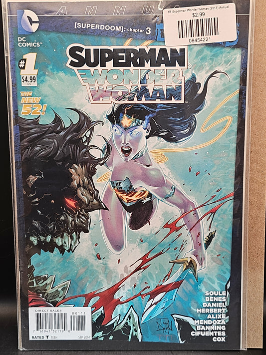 #1 Superman Wonder Woman (2013) Annual