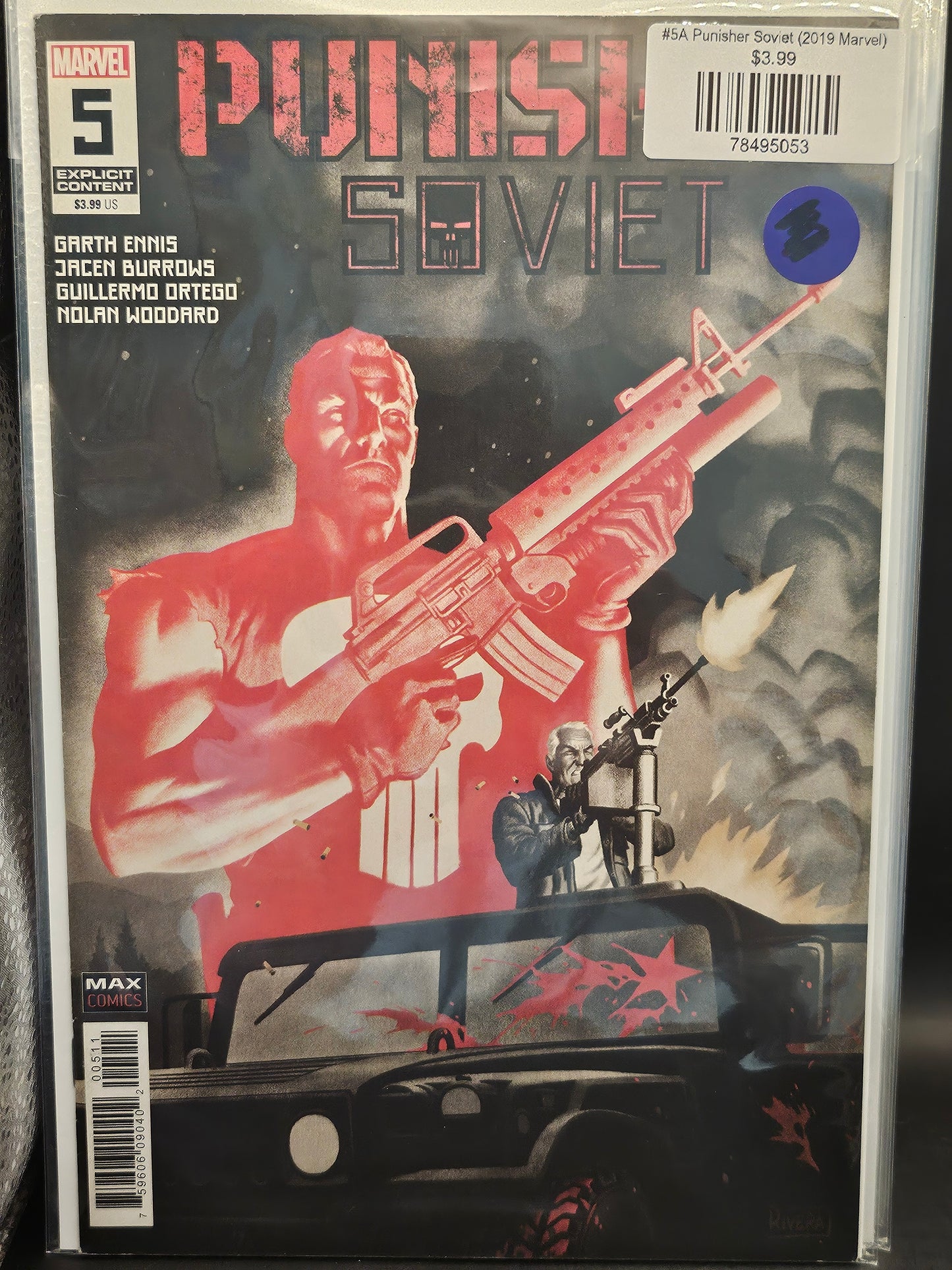 #5A Punisher Soviet (2019 Marvel)
