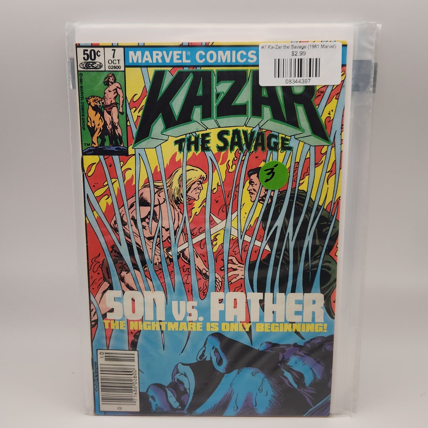 #7 Ka-Zar the Savage (1981 Marvel)