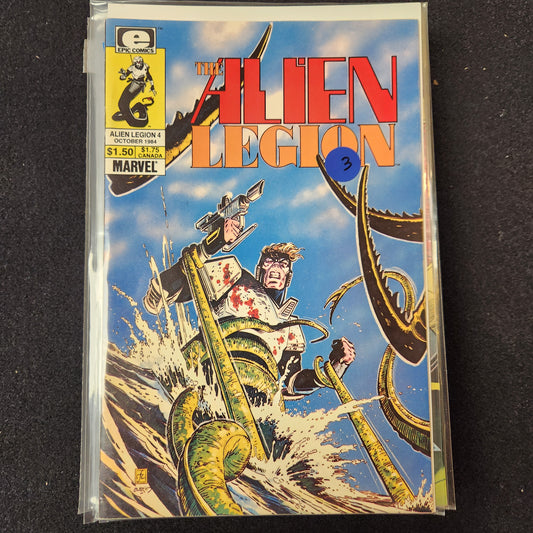 Alien Legion – Marvel / Epic Comics – 1984–1987 – Volume 1 – #4