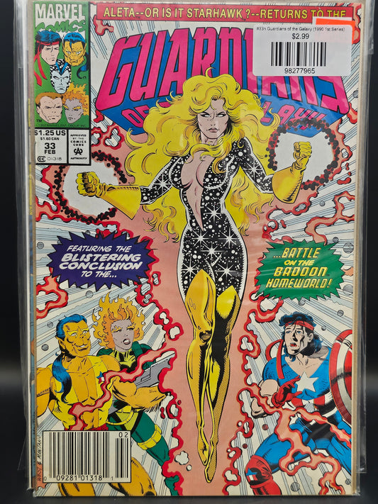 #33n Guardians of the Galaxy (1990 1st Series)
