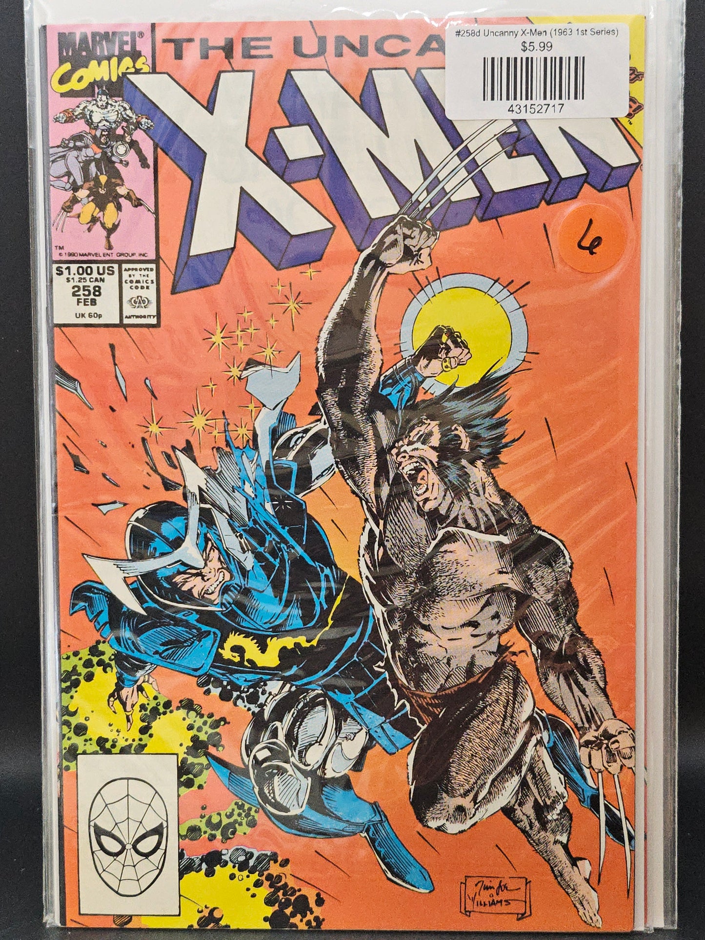 #258d Uncanny X-Men (1963 1st Series)
