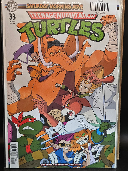 #33A Teenage Mutant Ninja Turtles Saturday Morning Adventures (2023 IDW)
