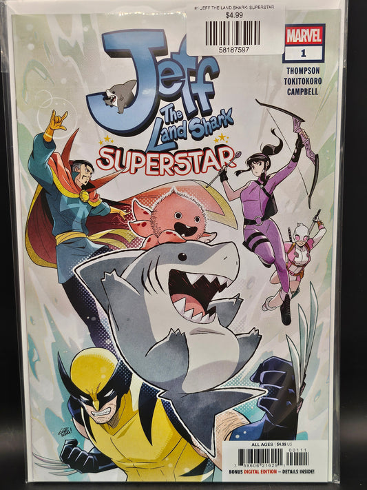 #1 JEFF THE LAND SHARK: SUPERSTAR