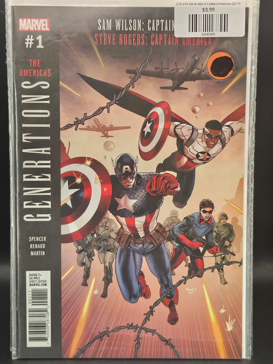 (OS) #1A Generations Captain Americas (2017)