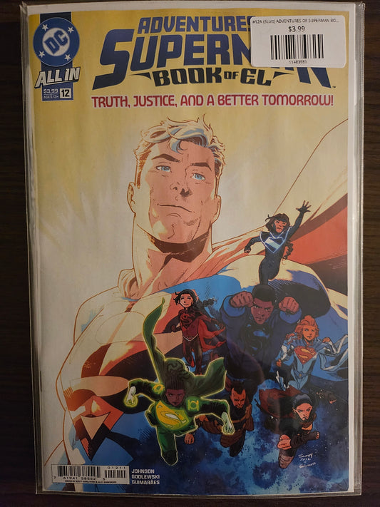 #12A (Scott) ADVENTURES OF SUPERMAN BOOK OF EL (OF 12 SCOTT GODLEWSKI)