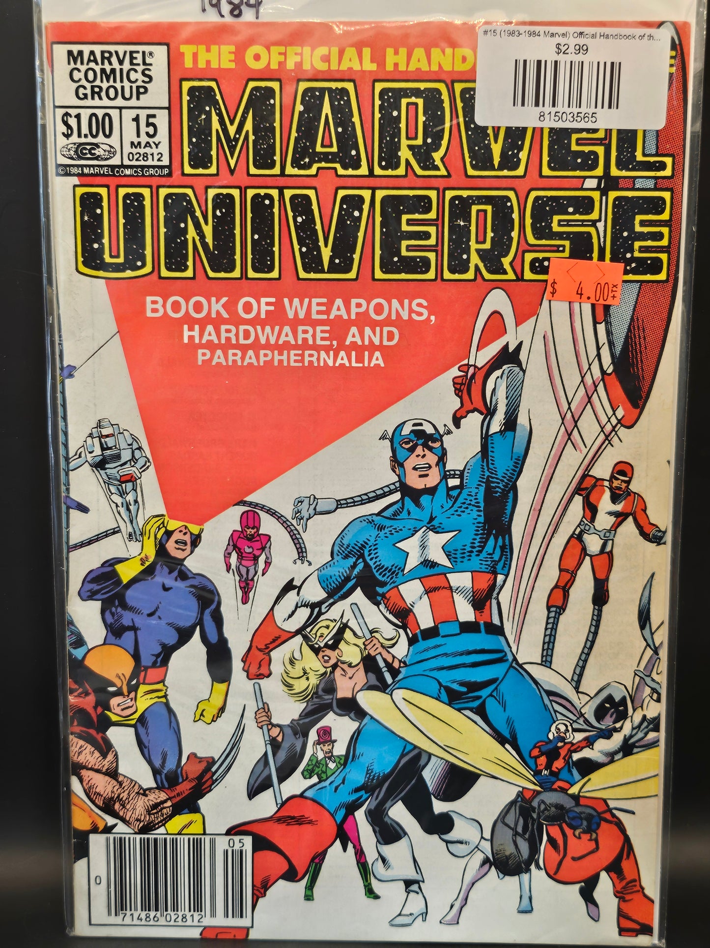 #15 (1983-1984 Marvel) Official Handbook of the Marvel Universe