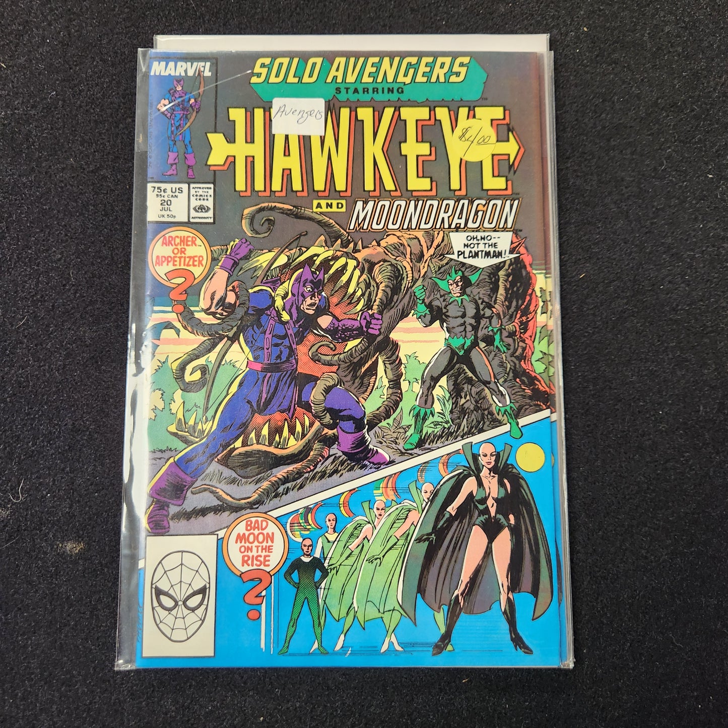 Solo Avengers – Marvel Comics – (1987–1989) – Volume 1 – #20