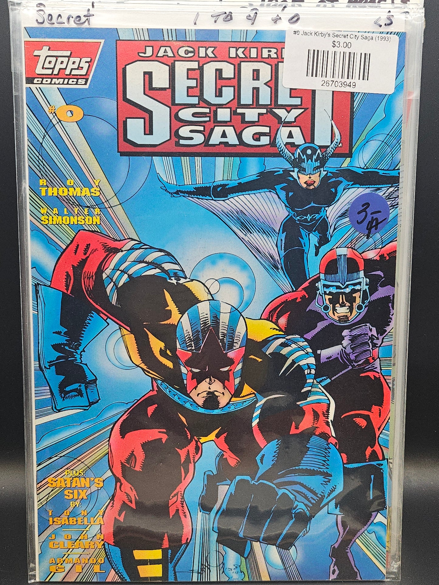 #0 Jack Kirby's Secret City Saga (1993)