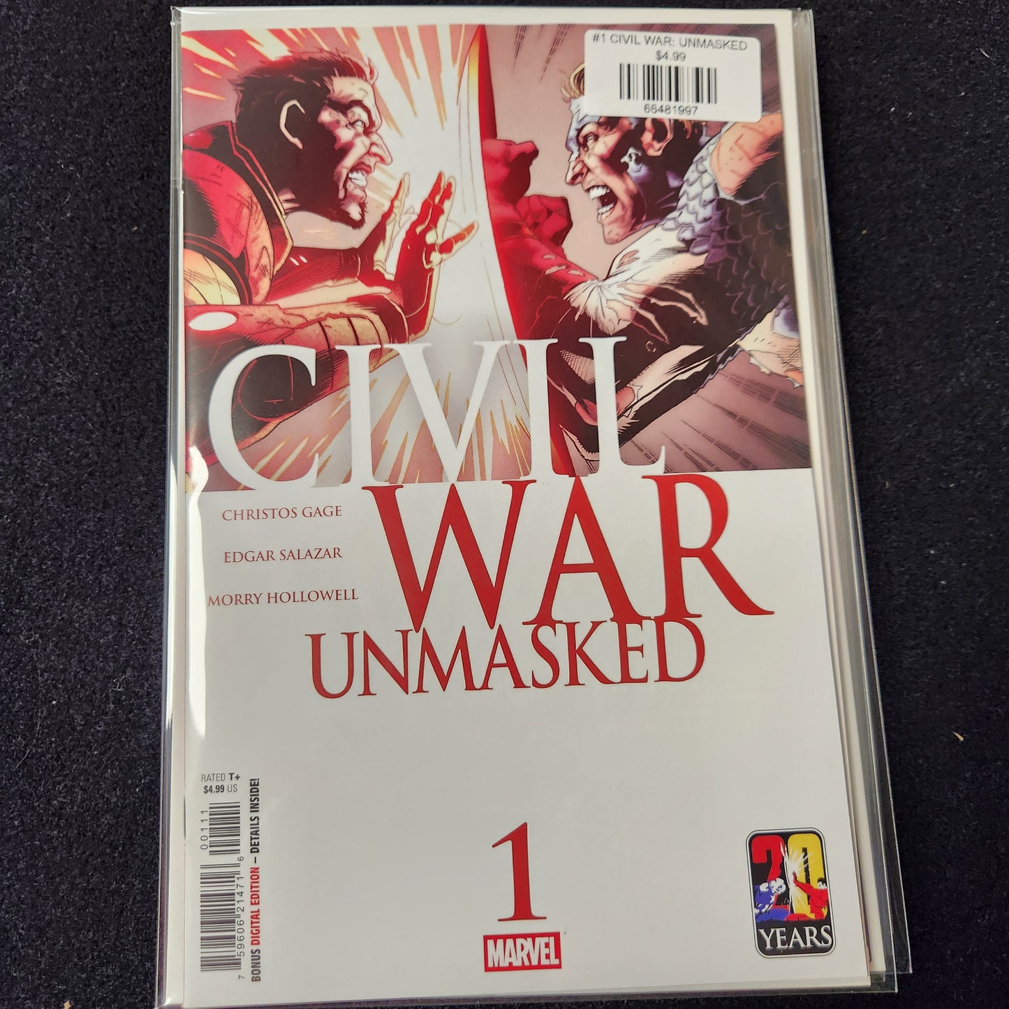 #1 CIVIL WAR: UNMASKED