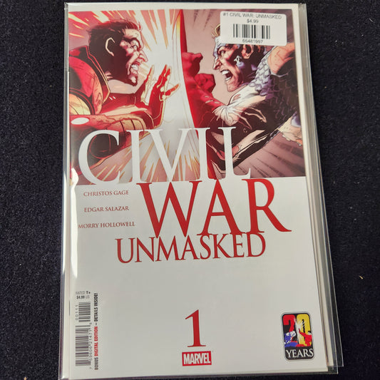 #1 CIVIL WAR: UNMASKED