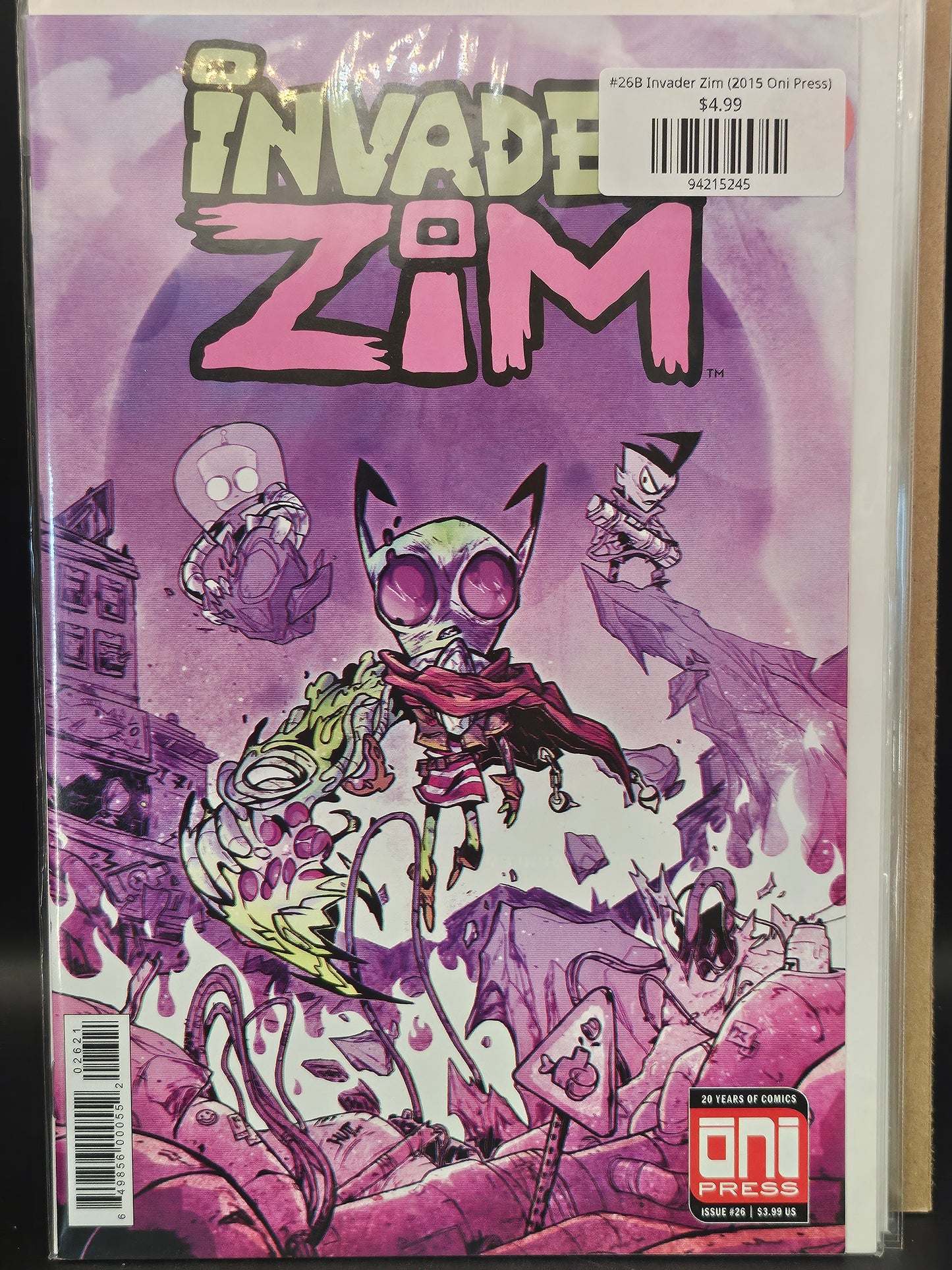 #26B Invader Zim (2015 Oni Press)