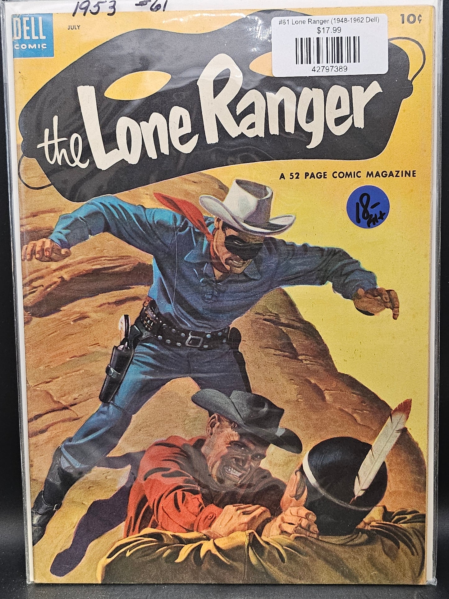 #61 Lone Ranger (1948-1962 Dell)