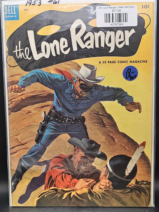 #61 Lone Ranger (1948-1962 Dell)
