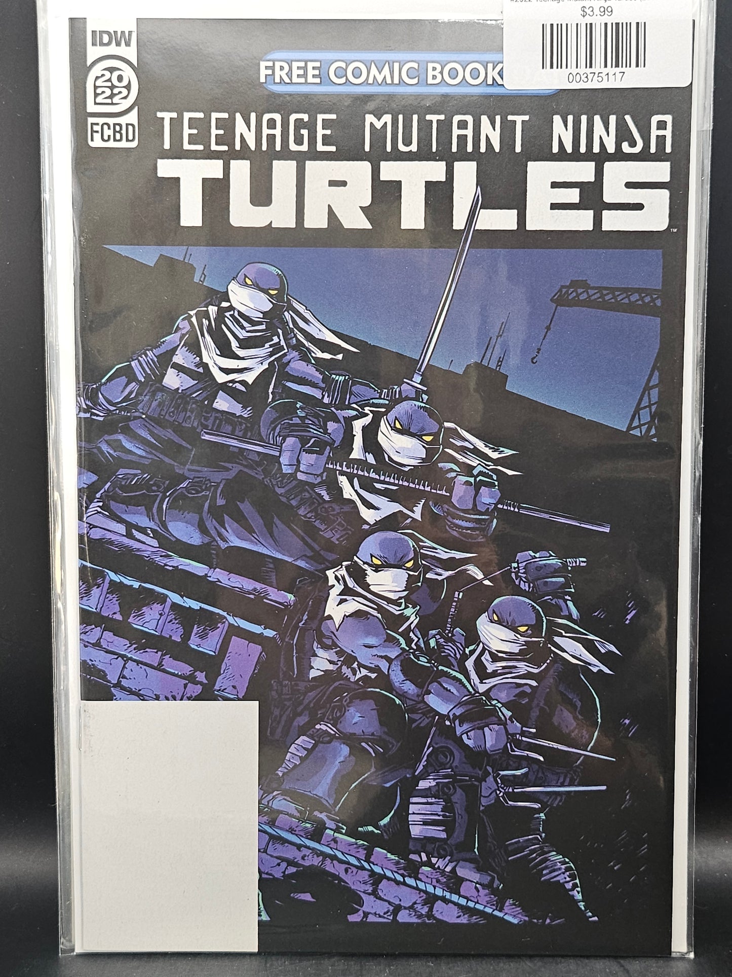 #2022 Teenage Mutant Ninja Turtles (2017 IDW) FCBD
