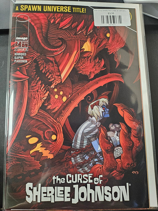 #7B (Chris) SPAWN THE CURSE OF SHERLEE JOHNSON (CHRIS STEVENS VAR)