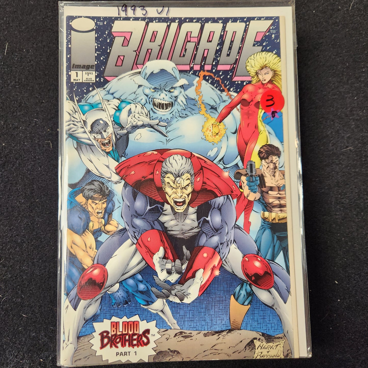 Brigade – Image Comics / Extreme Studios – (1993–1995) – Volume 2 - #1