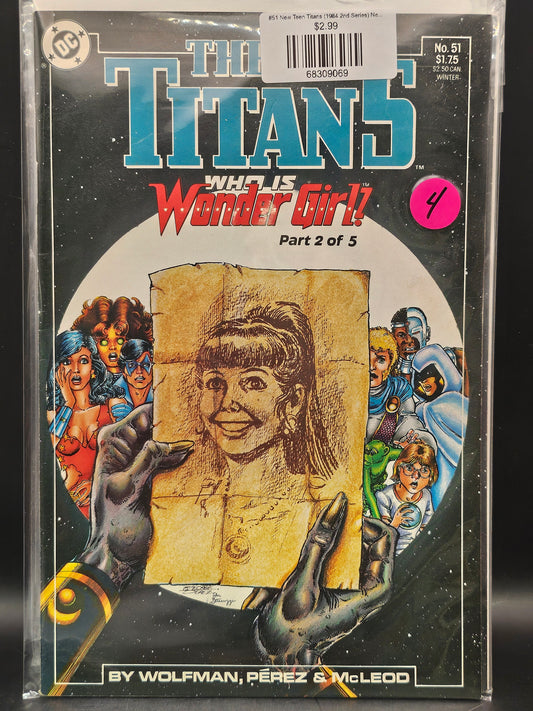 #51 New Teen Titans (1984 2nd Series) New Titans