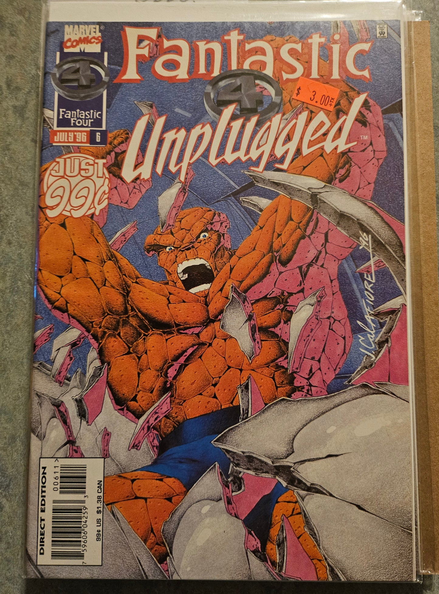 105.101 Fantastic Four – #6 – Unplugged (1995–1996)