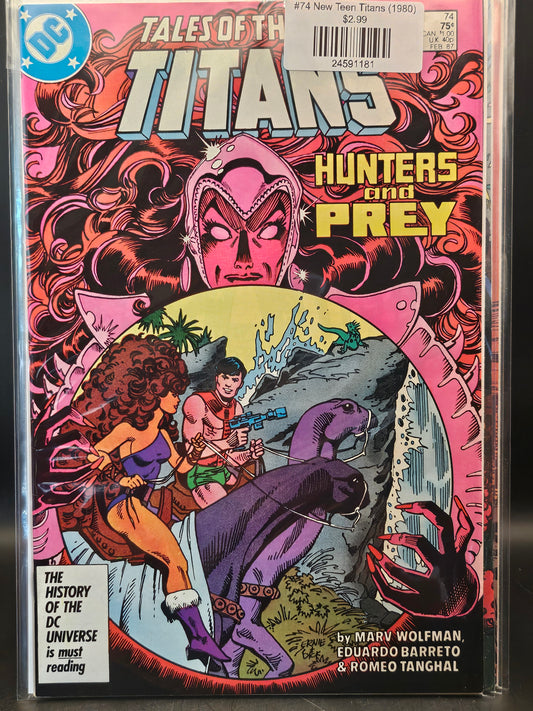 #74 New Teen Titans (1980)