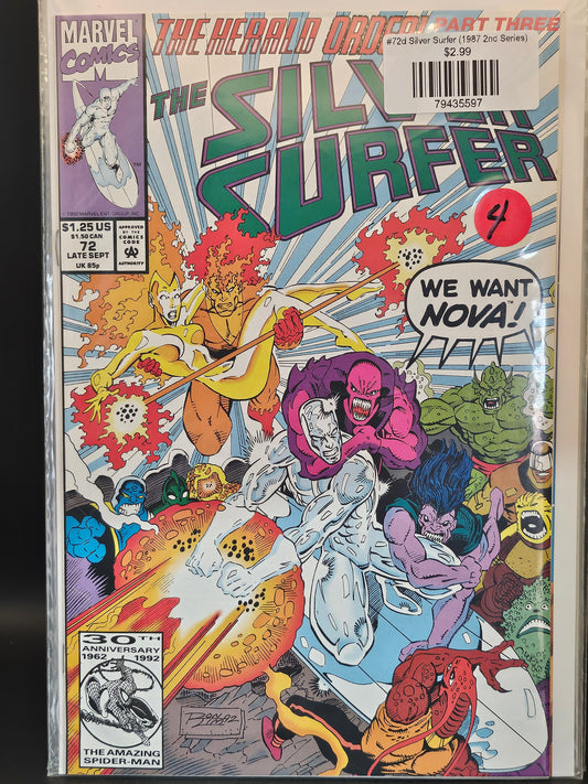 #72d Silver Surfer (1987 2nd Series)