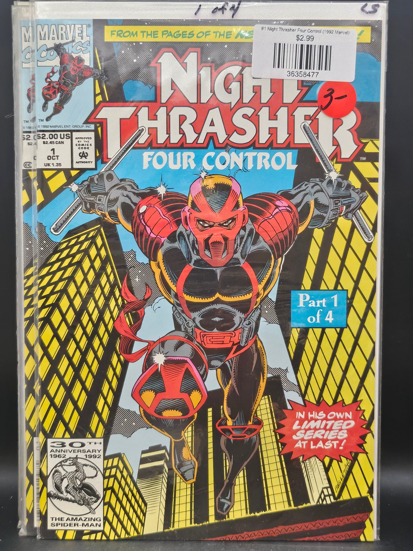 #1 Night Thrasher Four Control (1992 Marvel)