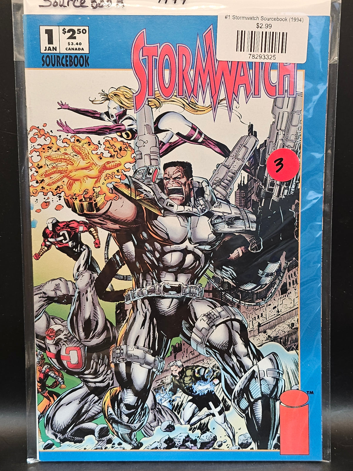#1 Stormwatch Sourcebook (1994)