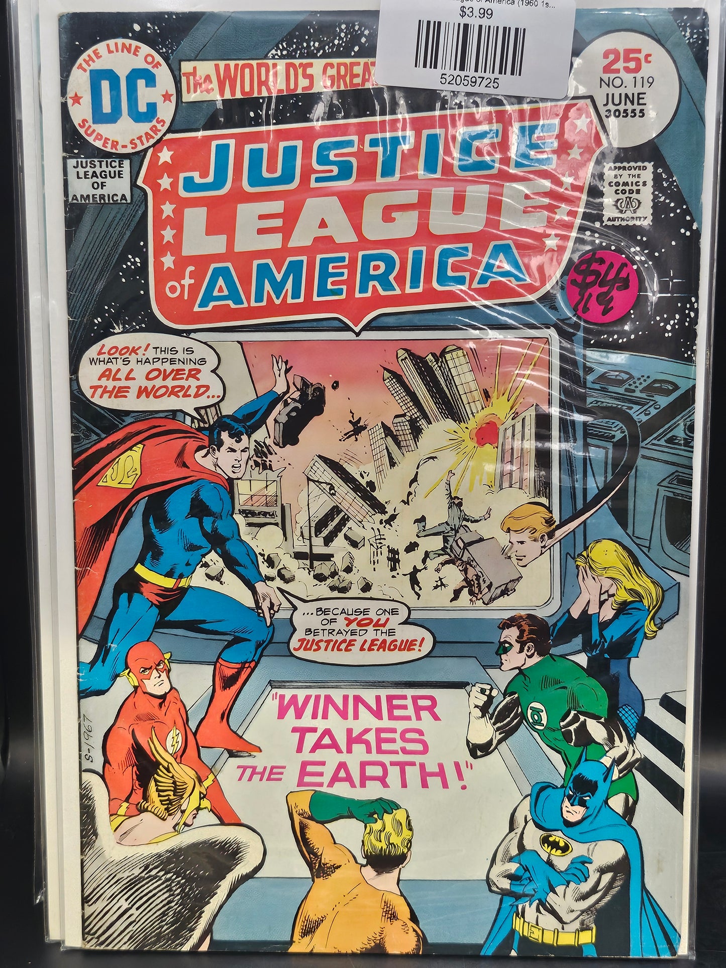 #119 Justice League of America (1960 1st Series)