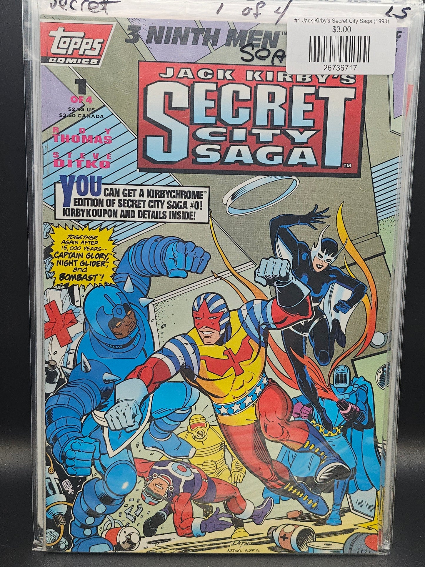 #1 Jack Kirby's Secret City Saga (1993)