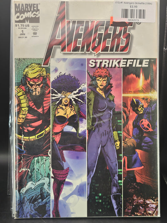 (OS) #1 Avengers Strikefile (1994)