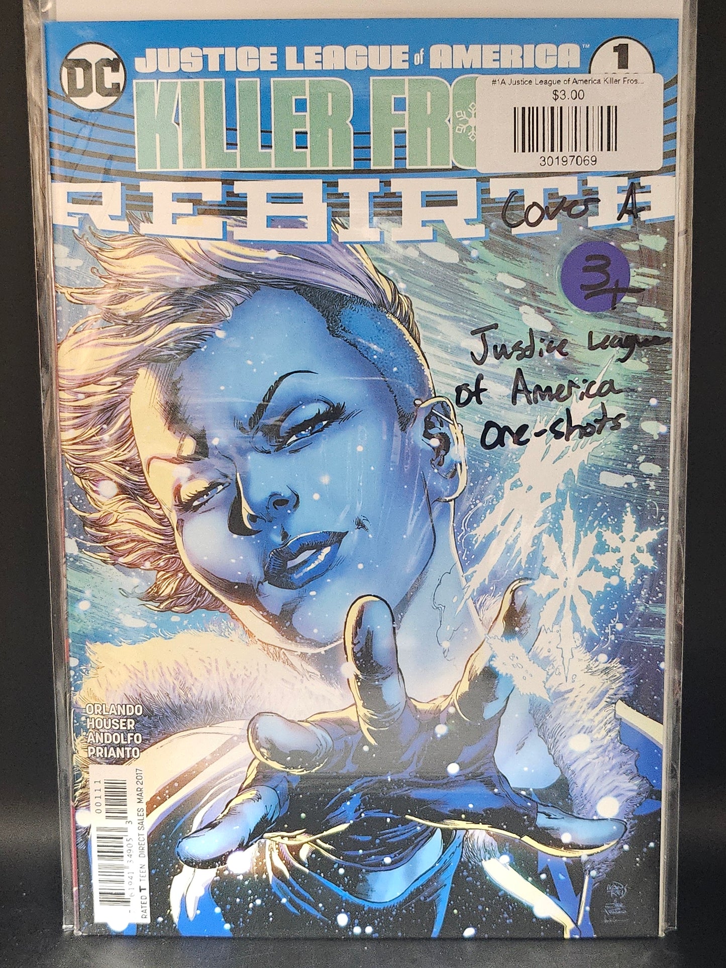 #1A Justice League of America Killer Frost Rebirth (2017)