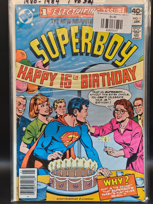 #1 New Adventures of Superboy (1980 DC)