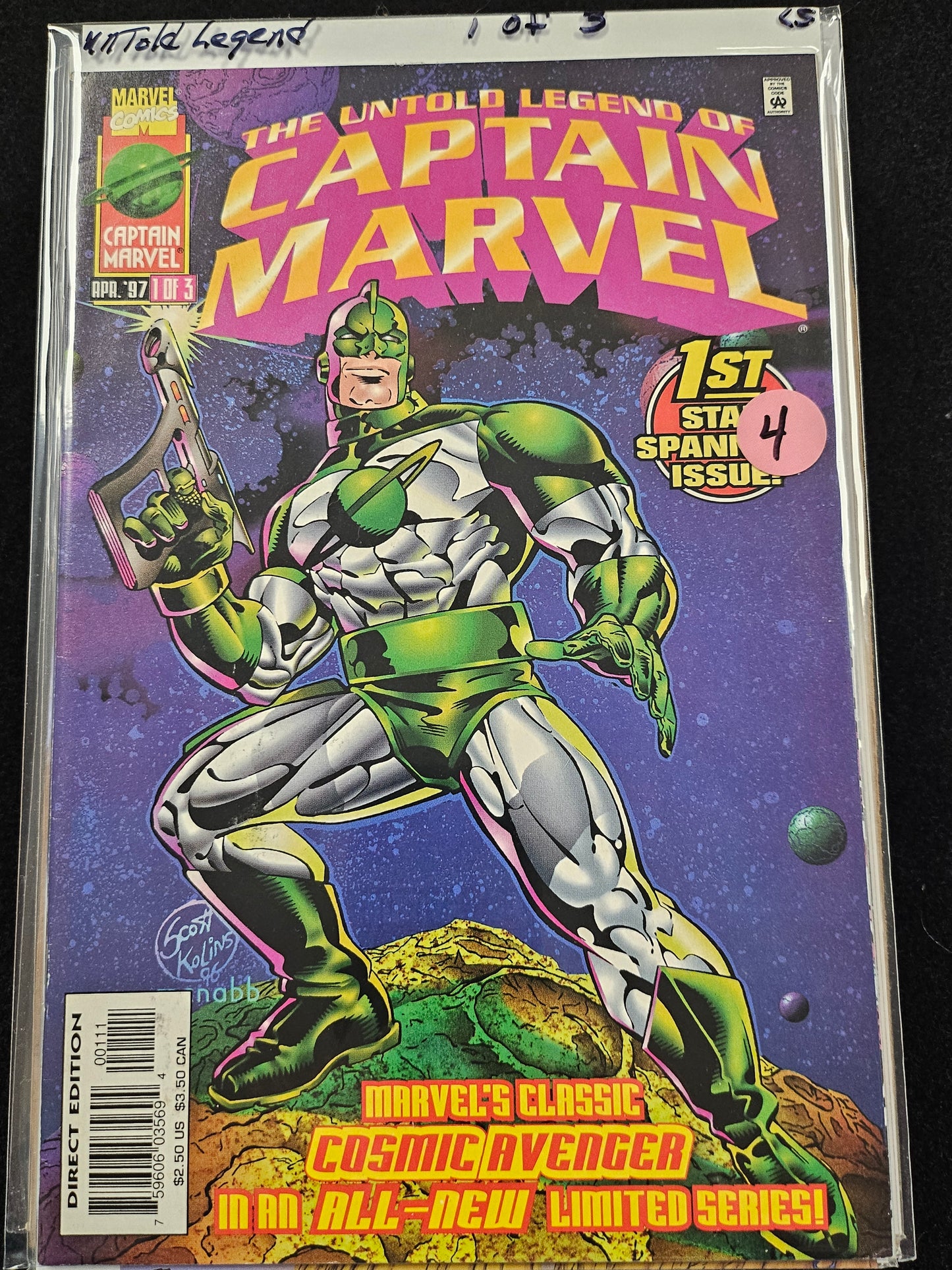 109.100 – Captain Marvel - #1 of 3 -(LS) limited series
