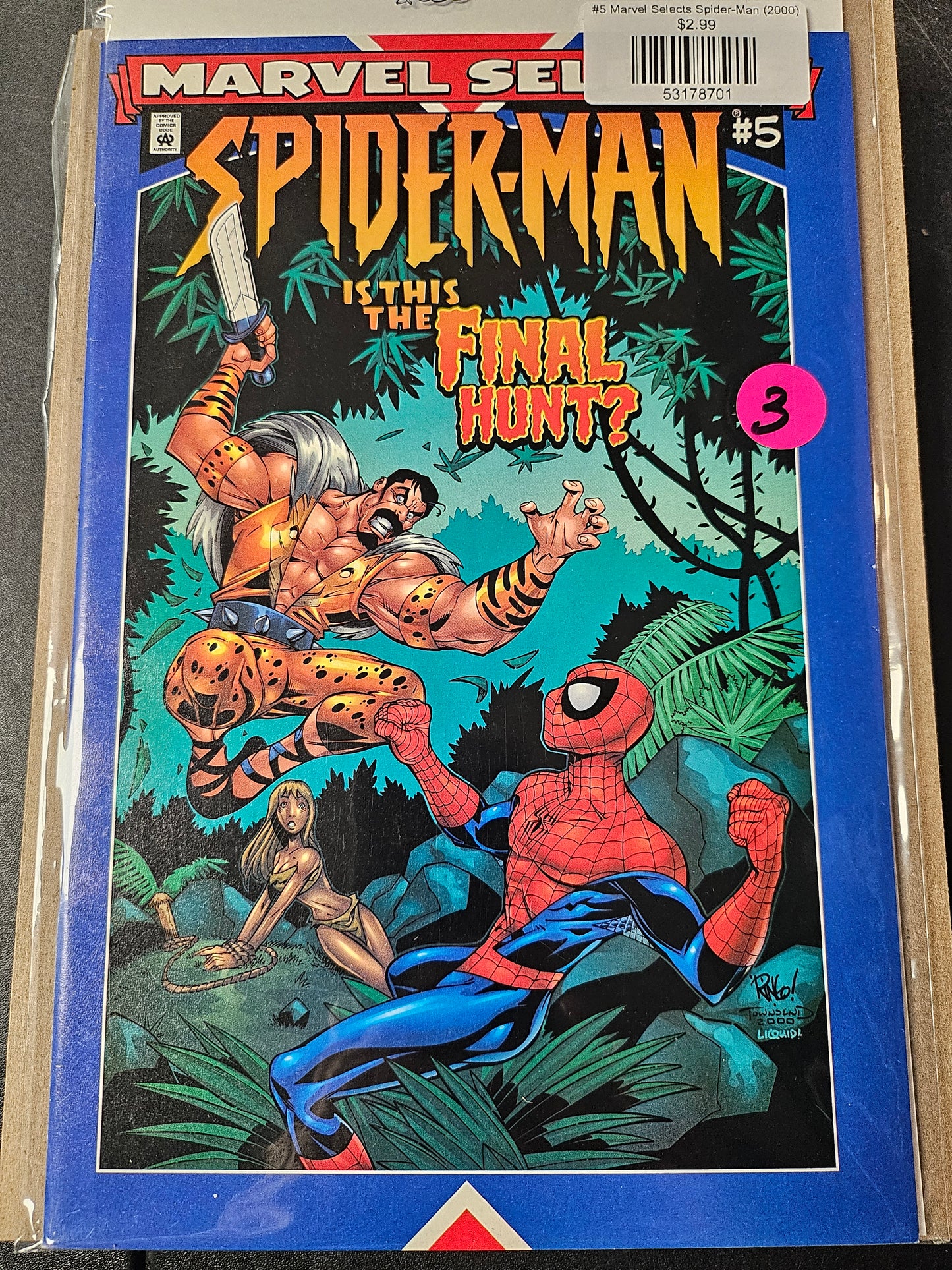#5 Marvel Selects Spider-Man (2000)
