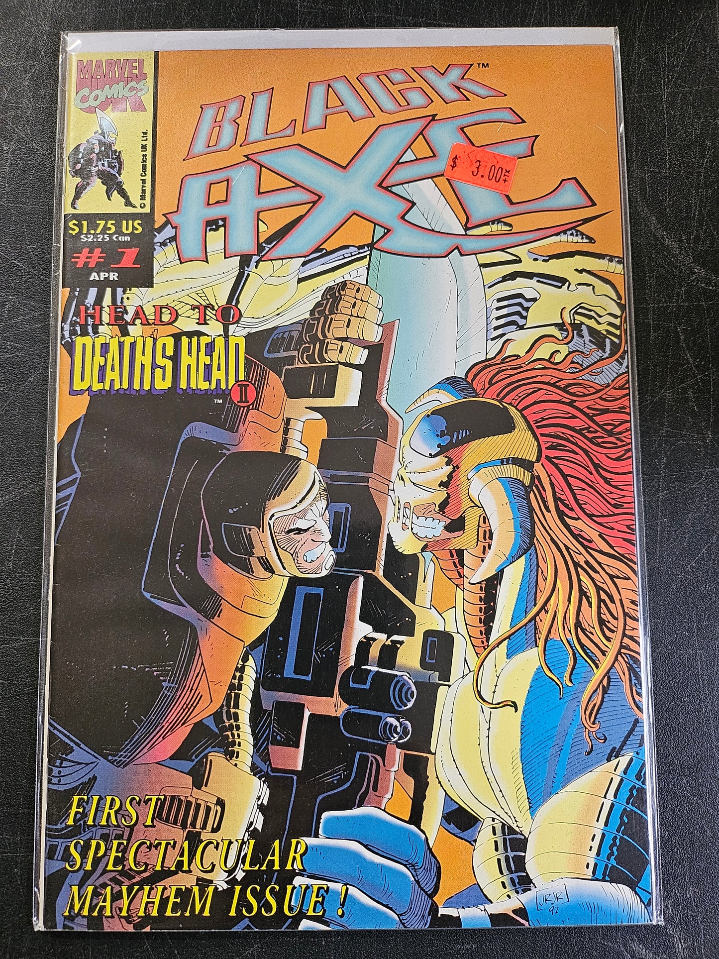 Black Axe – Marvel UK – (1993) – Volume 1 – Limited Series - #1 of 7