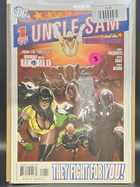#1 Uncle Sam and the Freedom Fighters (2006 1st Series)