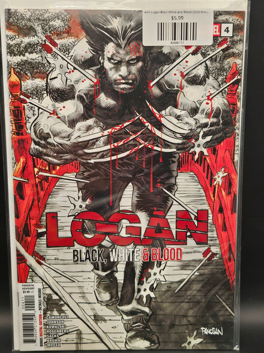 #4A Logan Black White and Blood (2026 Marvel)