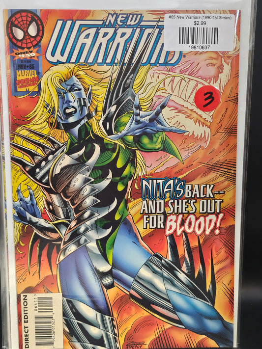#65 New Warriors (1990 1st Series)