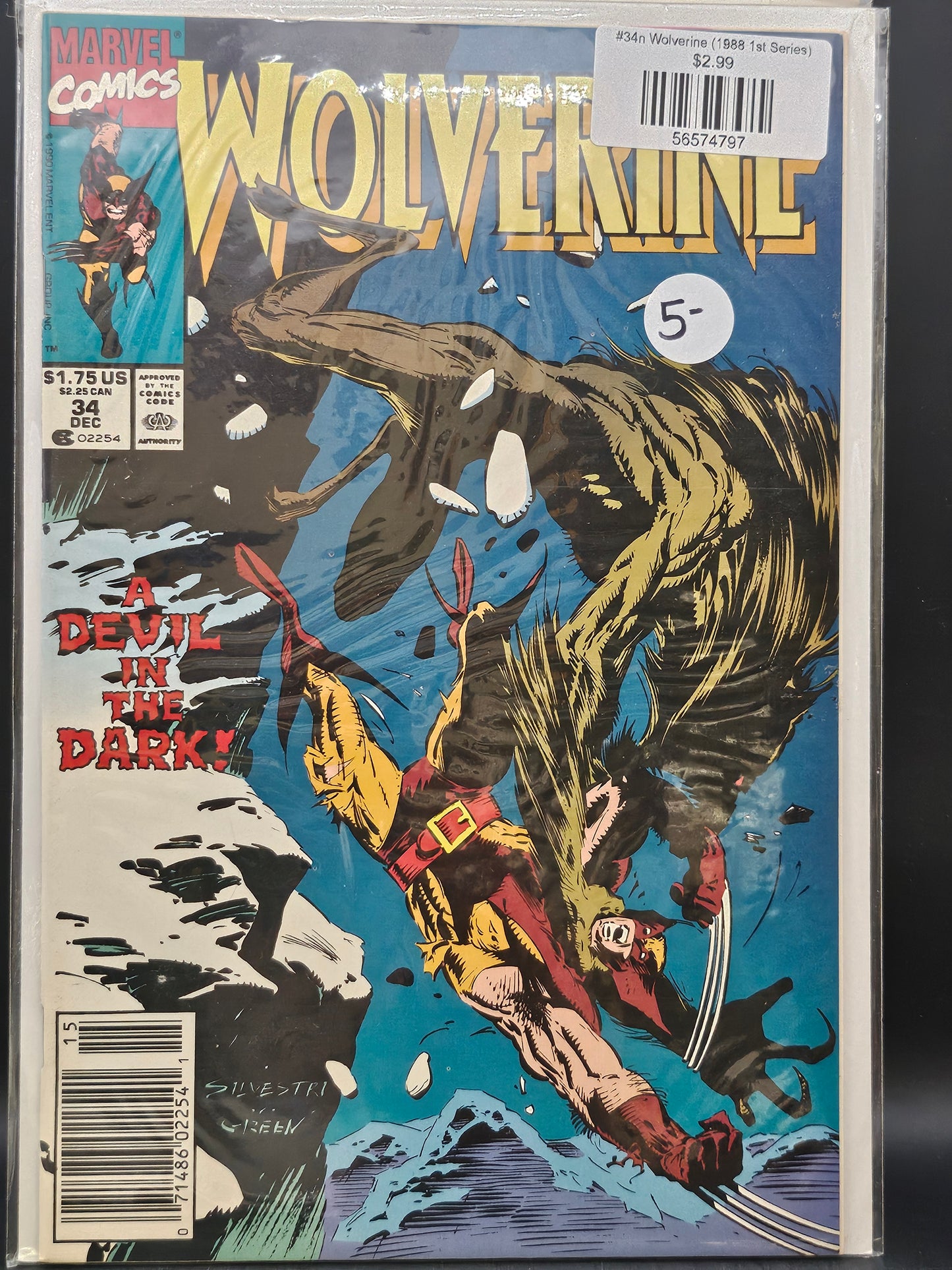#34n Wolverine (1988 1st Series)