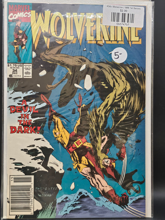 #34n Wolverine (1988 1st Series)