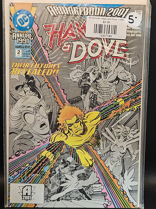 #2 Annuals Hawk and Dove (1989)